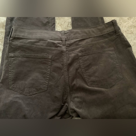 Women’s Gray Corduroy Pant - Picture 3 of 6